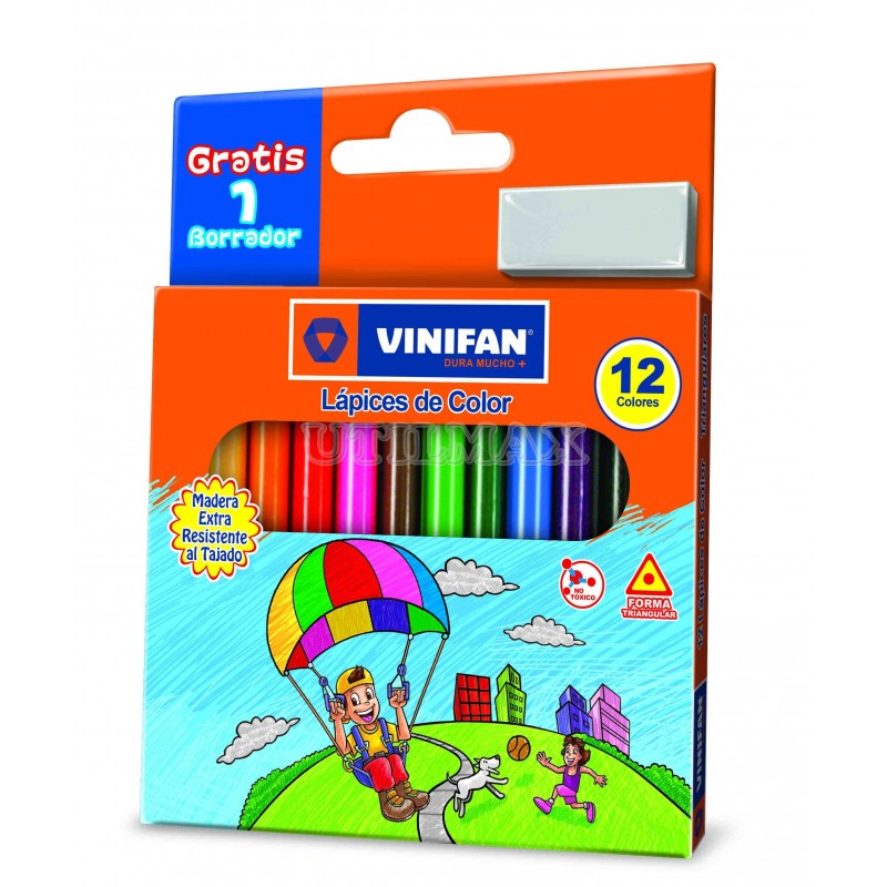 COLORES VINIFAN CORTOS X12 UND