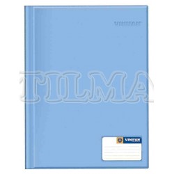 FOLDER DOBLE TAPA VINIFAN A4 GUSANO COLOR CELESTE UND