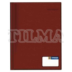 FOLDER DOBLE TAPA VINIFAN A4 GUSANO COLOR GUINDA UND