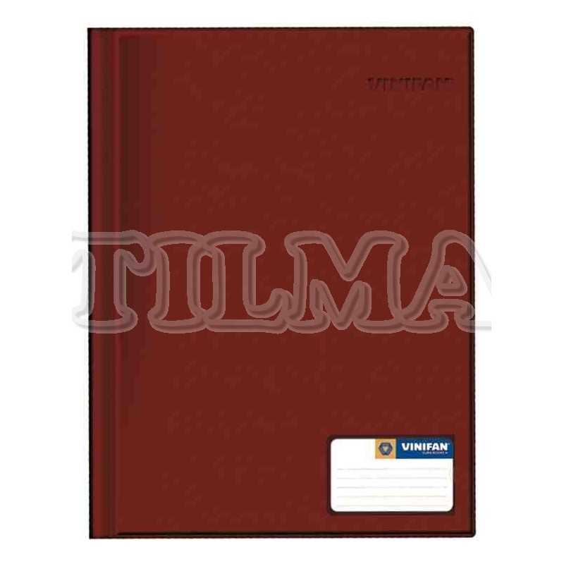 FOLDER DOBLE TAPA VINIFAN A4 GUSANO COLOR GUINDA UND