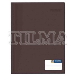 FOLDER DOBLE TAPA VINIFAN A4 GUSANO COLOR MARRON UND