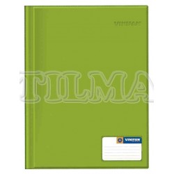 FOLDER DOBLE TAPA VINIFAN A4 GUSANO COLOR VERDE LIMON UND