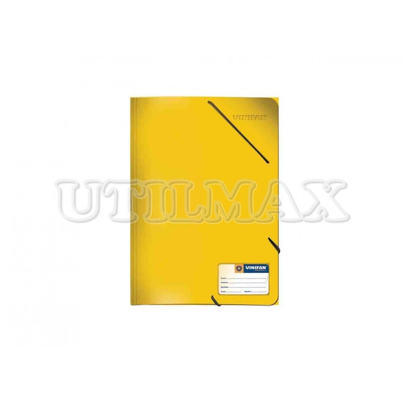 FOLDER LIGA VINIFAN OFICIO COLOR AMARILLO UND