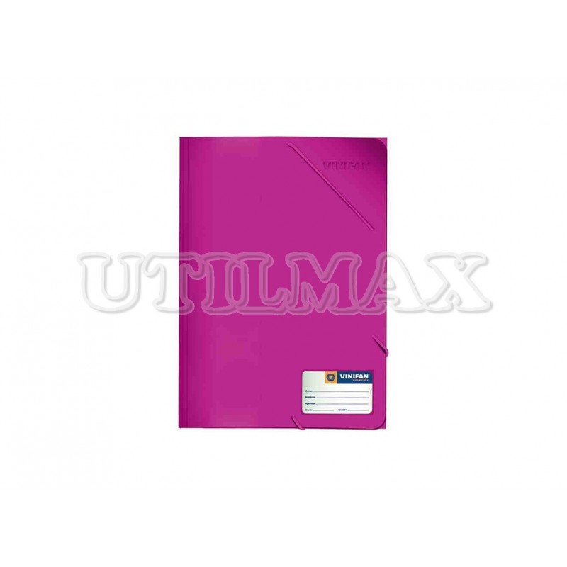 FOLDER LIGA VINIFAN OFICIO COLOR FUCSIA UND