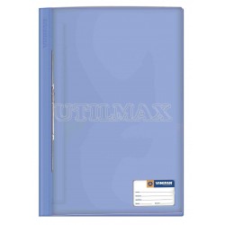 FOLDER TAPA TRANSPARENTE VINIFAN A4 FASTENER COLOR AZULINO UND