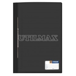 FOLDER TAPA TRANSPARENTE VINIFAN A4 FASTENER COLOR NEGRO UND