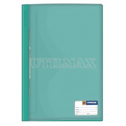 FOLDER TAPA TRANSPARENTE VINIFAN A4 FASTENER COLOR TURQUEZA UND