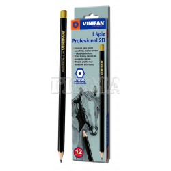 LAPIZ TECNICO VINIFAN 2B PROFESIONAL HEX SB CJAX12