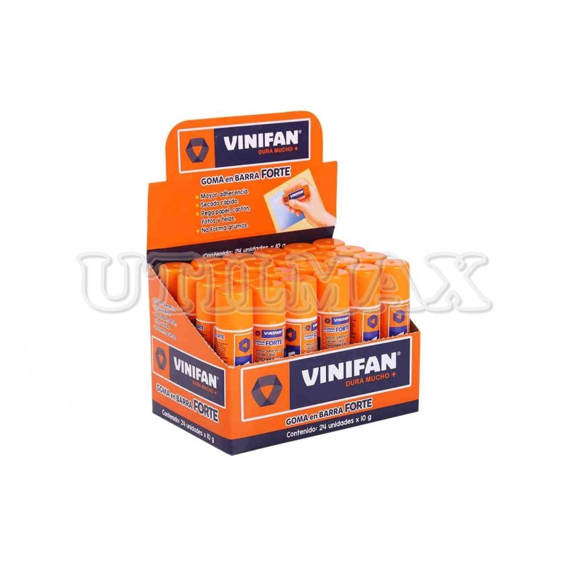 PEGAMENTO BARRA VINIFAN CIRCULAR 10G FORTE CJAX24