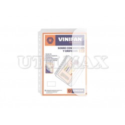 SOBRE VINIFAN BROCHE +ORIFICIOS UND