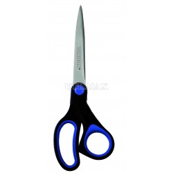 TIJERA OFICINA VINIFAN 20CM AZUL-NEGRO UND