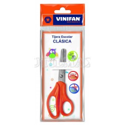 TIJERA VINIFAN CLASICA NARANJA 5" UND