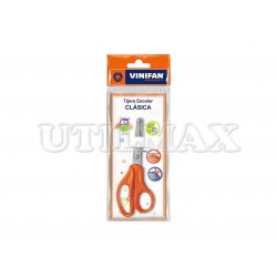 TIJERA VINIFAN CLASICA NARANJA 5" UND