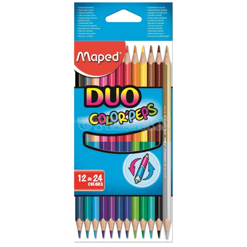 COLORES MAPED DUO X12-24 UND