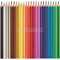 COLORES MAPED LARGO X24 (ORO PLATA 1 FLUO) UND
