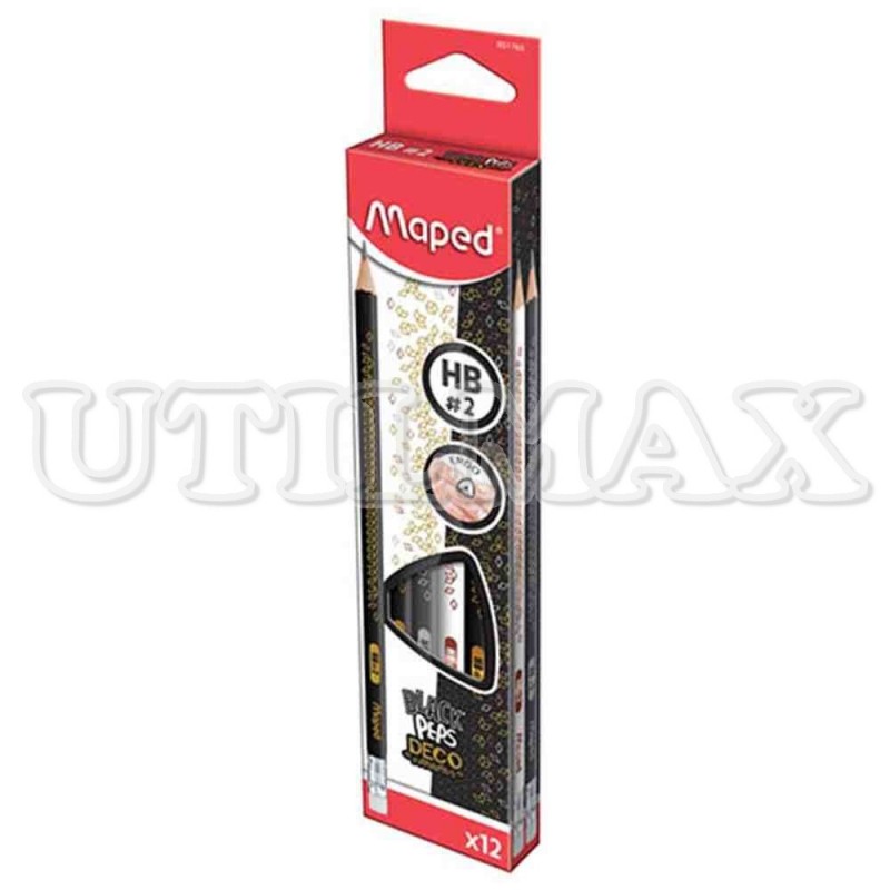 LAPIZ GRAFITO MAPED DECO HB CJAX12