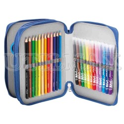 PACK MAPED CARTUCHERA 2PISOS PIRATA UND