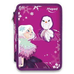 PACK MAPED CARTUCHERA 2PISOS PRINCESA UND