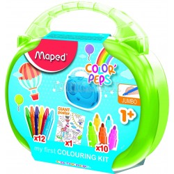 PACK MAPED MALETIN CRAYON +PLUMON JUMBO UND