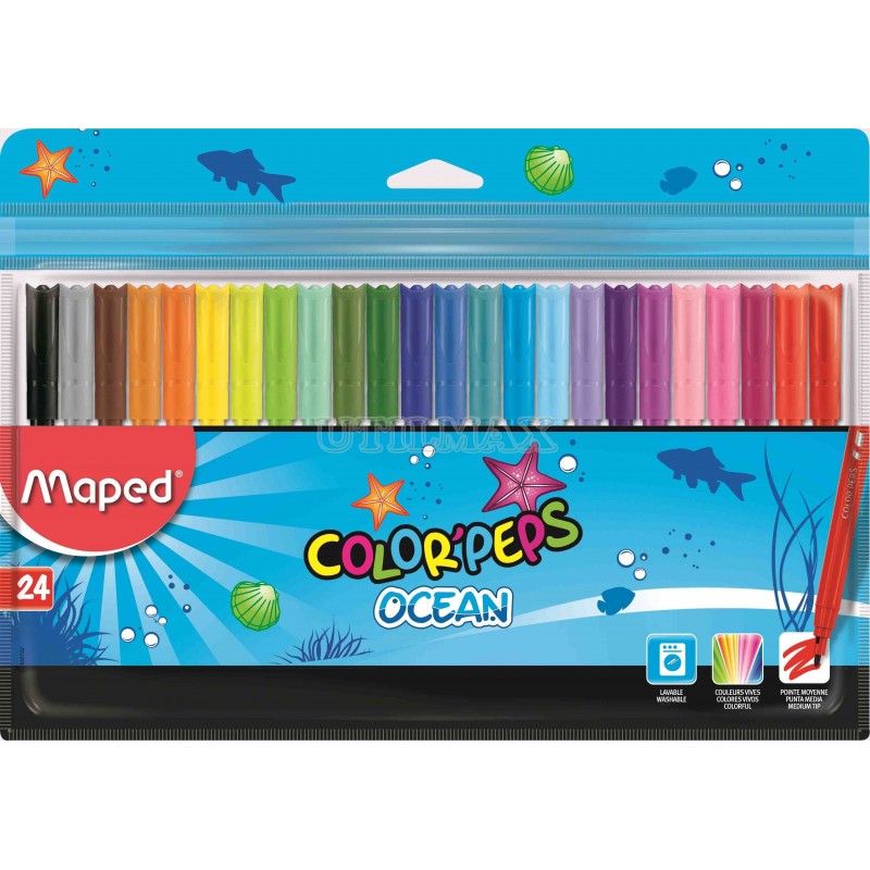 PLUMONES MAPED OCEAN X24 UND