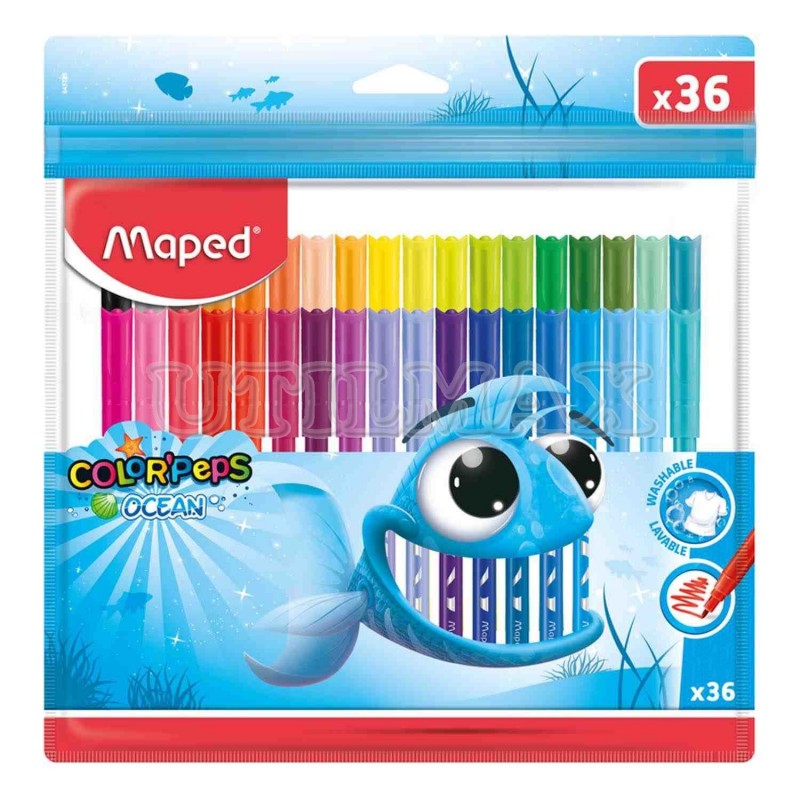 PLUMONES MAPED OCEAN X36 UND