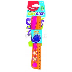 REGLA MAPED KIDYGRIP 20CM ANTIDESLIZANTE UND