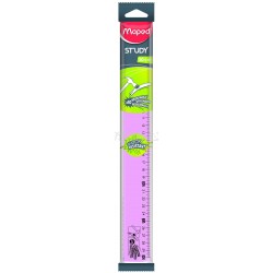 REGLA MAPED STUDY SHOK RESISTANT 30CM UND