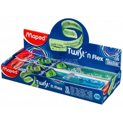 REGLA MAPED TWISTN FLEX COL 15CM CJAX20