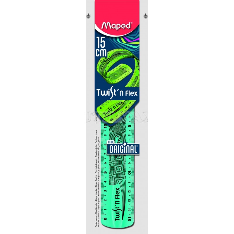 REGLA MAPED TWISTN FLEX COL 15CM UND