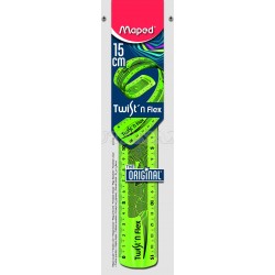 REGLA MAPED TWISTN FLEX COL 15CM UND
