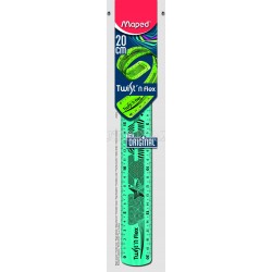 REGLA MAPED TWISTN FLEX COL 20CM UND