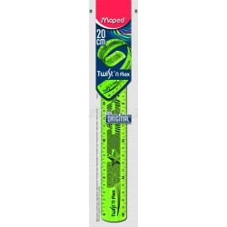 REGLA MAPED TWISTN FLEX COL 20CM UND