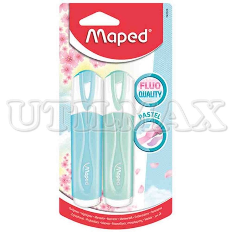RESALTADOR MAPED CLASICO PASTEL FLUO PEPS BLISTERX2 UND