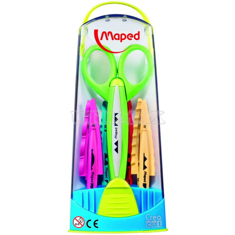 TIJERA DECORATIVA MAPED X5 CORTES CREATIVOS UND