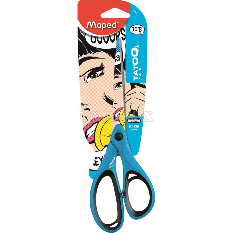 TIJERA MAPED TATOO SOFT DECO 21CM 8 UND