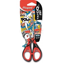 TIJERA MAPED TATOO TEEN SOFT 16CM 6 UND