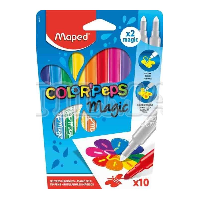 PLUMONES MAPED MAGIC X10 UND
