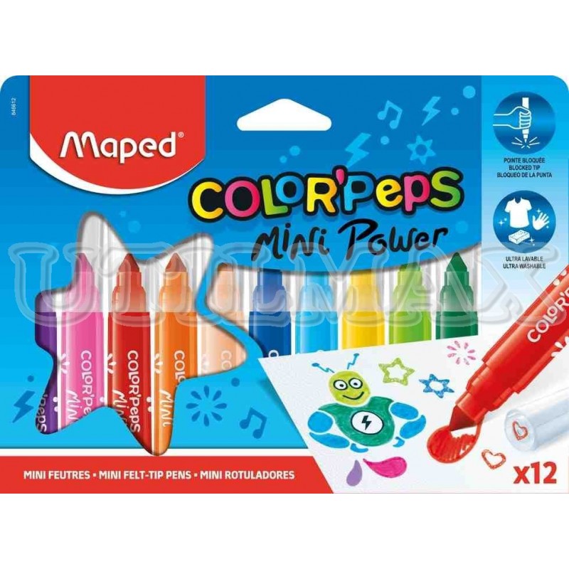 PLUMONES MAPED MINI POWER X12 UND